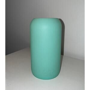 BKR Teal Little Water Bottle Jules Sleeve Silicone BPA-Free Dishwasher Safe